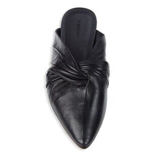 Vince Crenne Leather Mule Flats Size 6